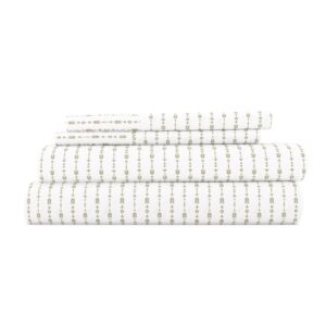 Beaded Arrows Pattern 4-Piece Sheet Set