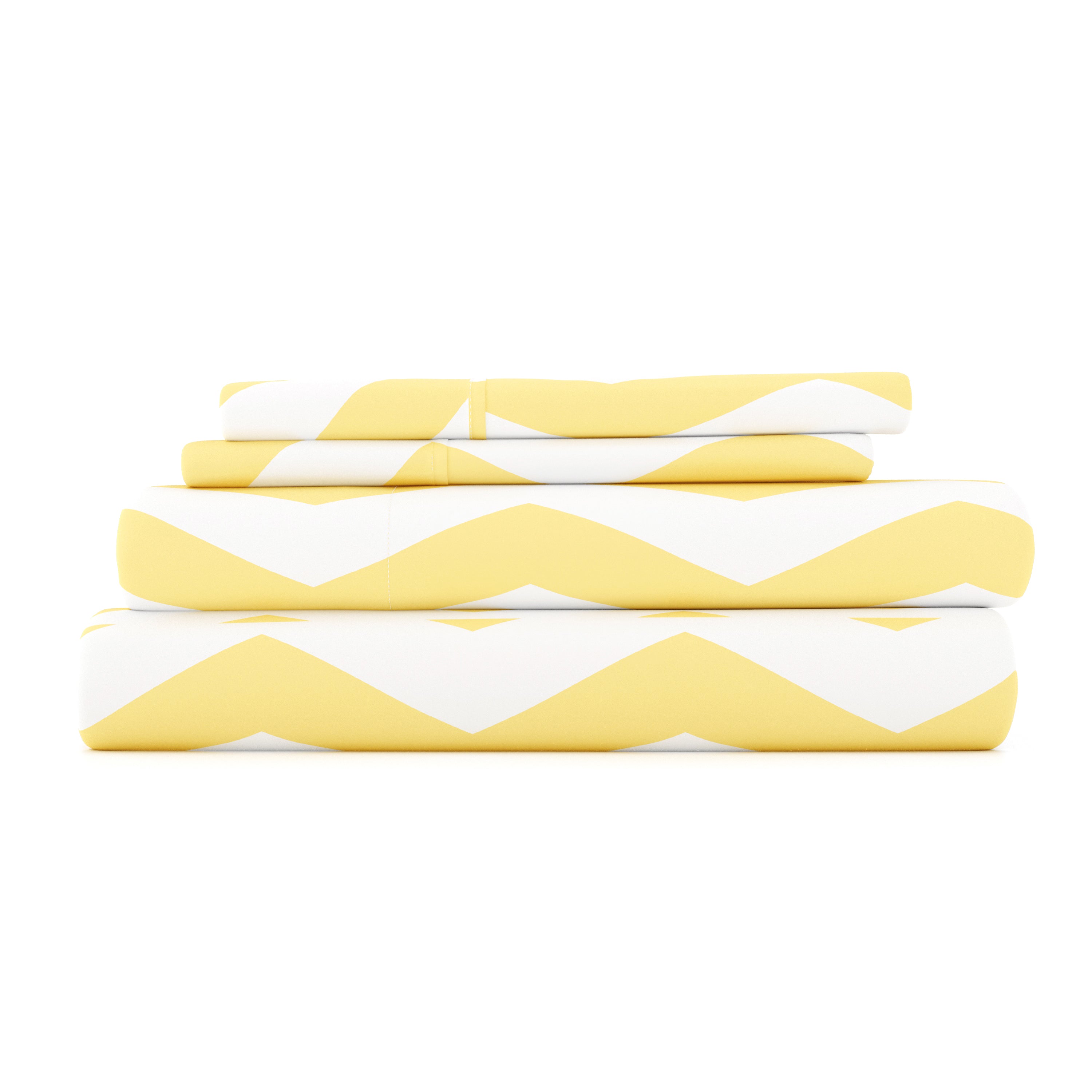 Arrow Pattern 4-Piece Sheet Set