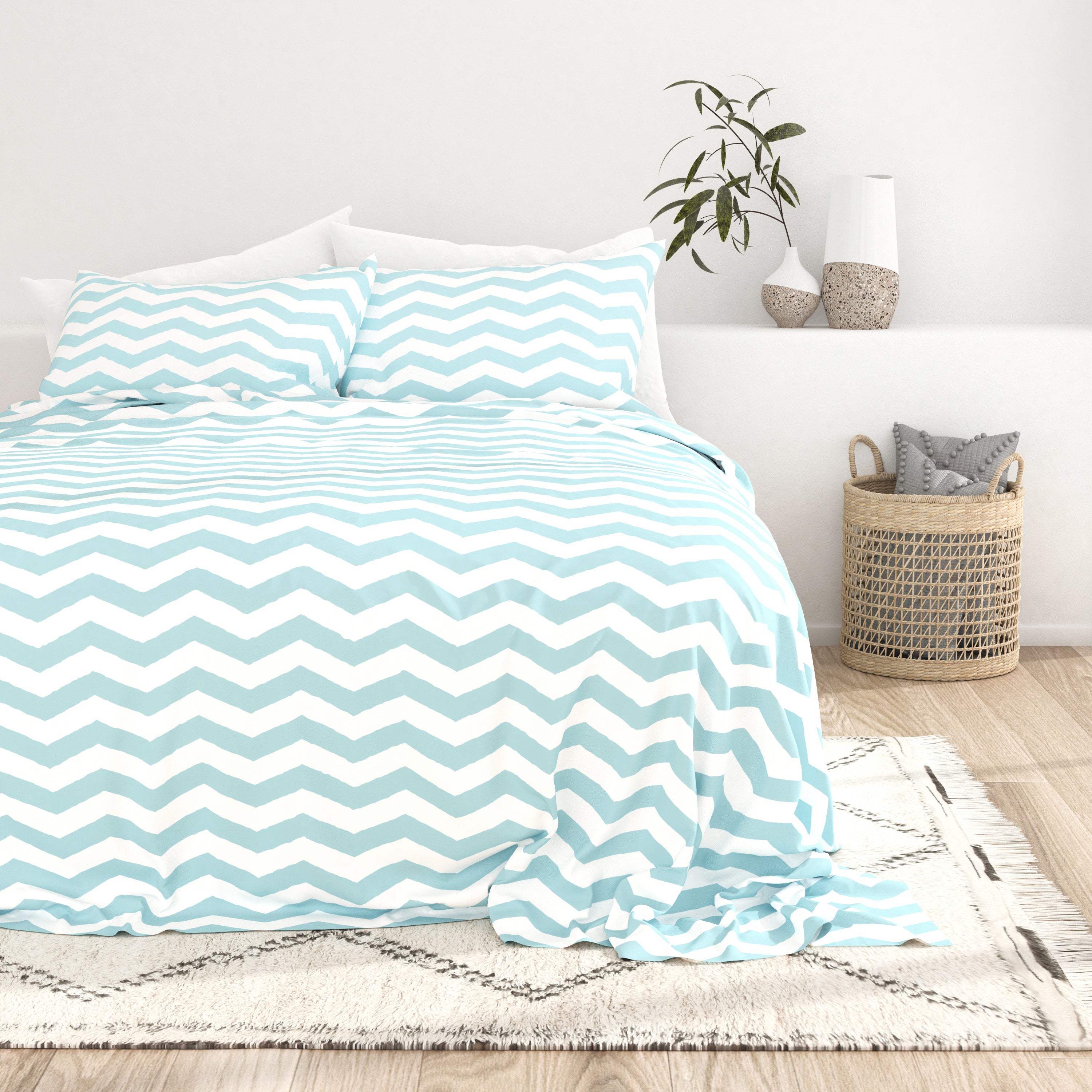 Arrow Pattern 4-Piece Sheet Set