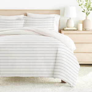 Harbor Stripe Reversible Pattern 3-Piece Duvet Cover Set