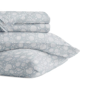 Bohemian Garden 4-Piece Long Staple Cotton Sheet Set