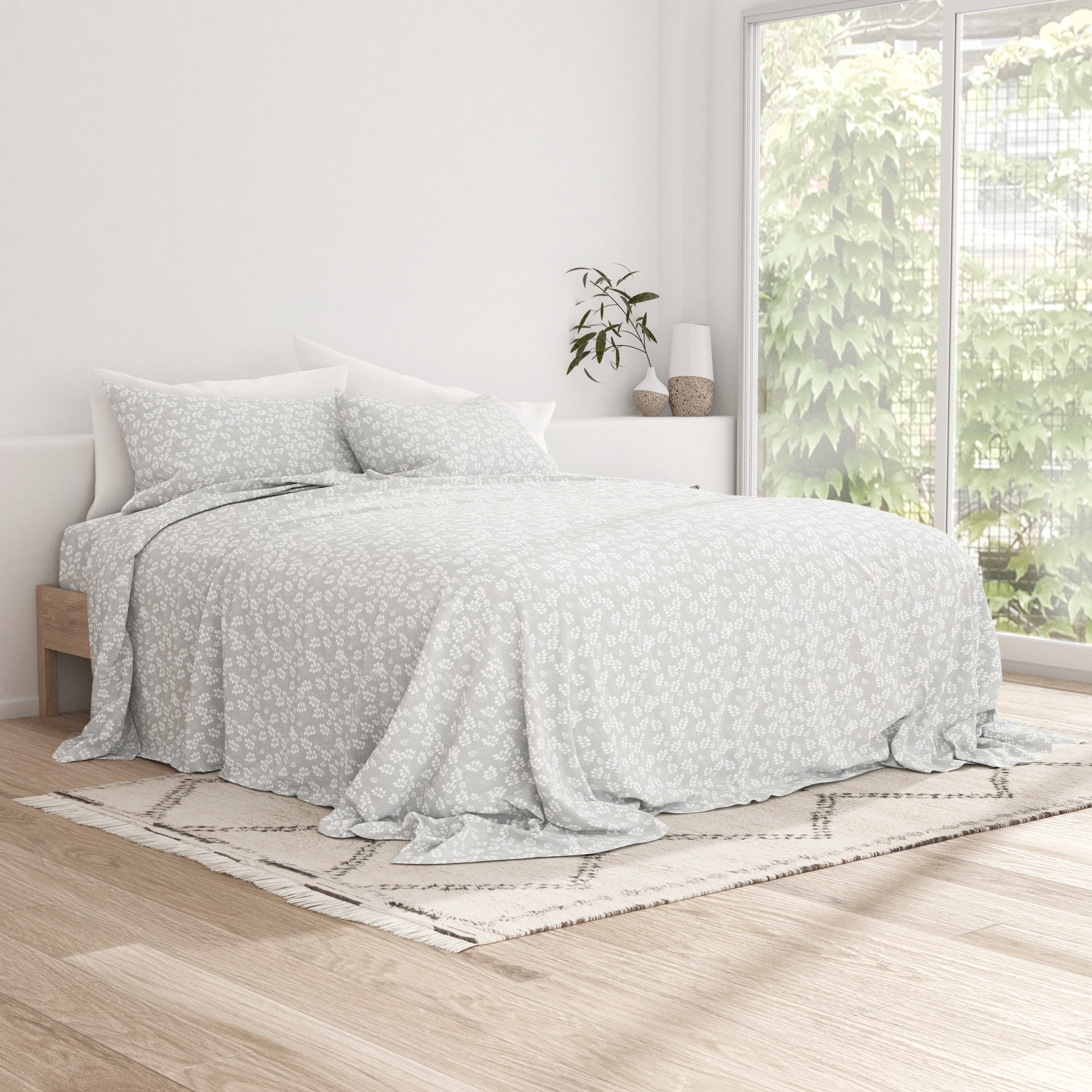 Wheatfield Pattern 4-Piece Sheet Set - Sale