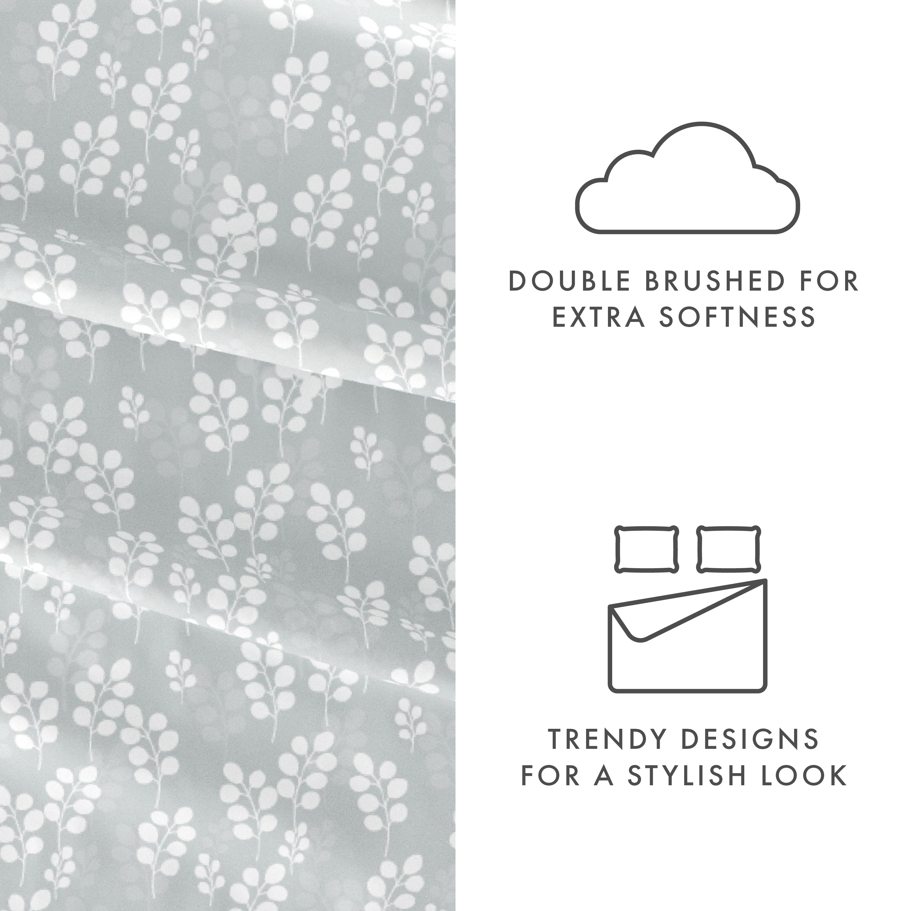 Wheatfield Pattern 4-Piece Sheet Set - Sale