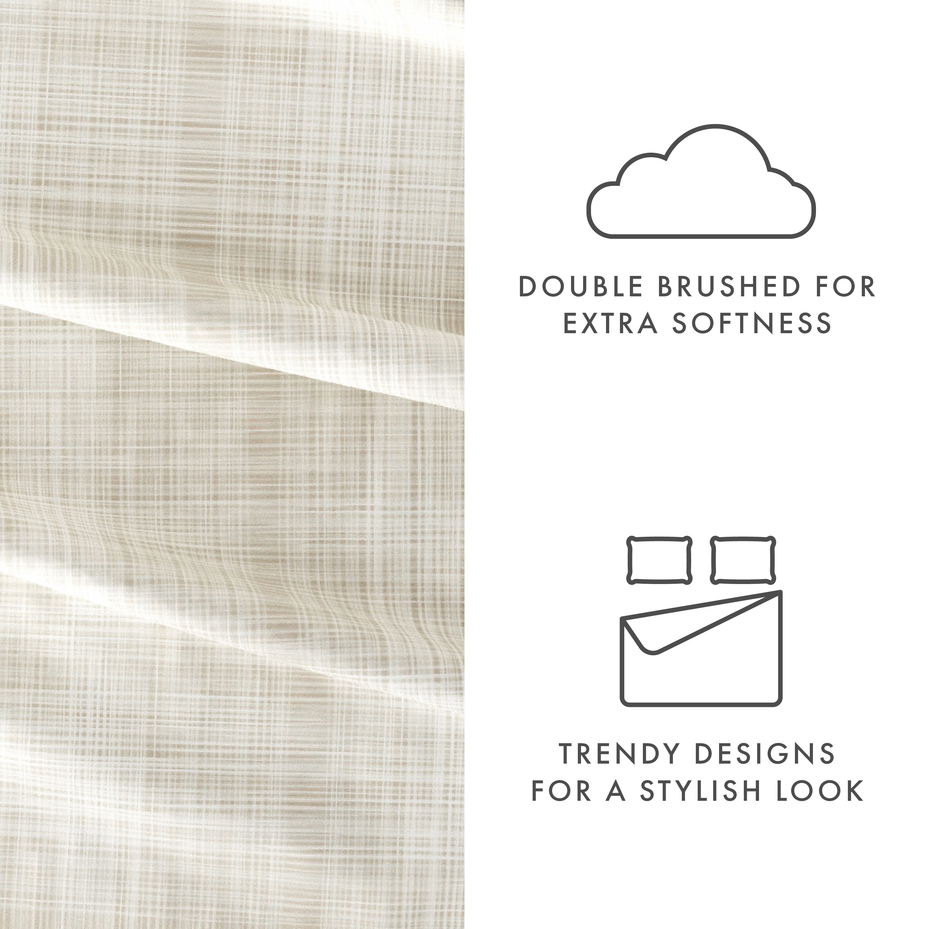 Thatch Pattern 4-Piece Sheet Set - Sale