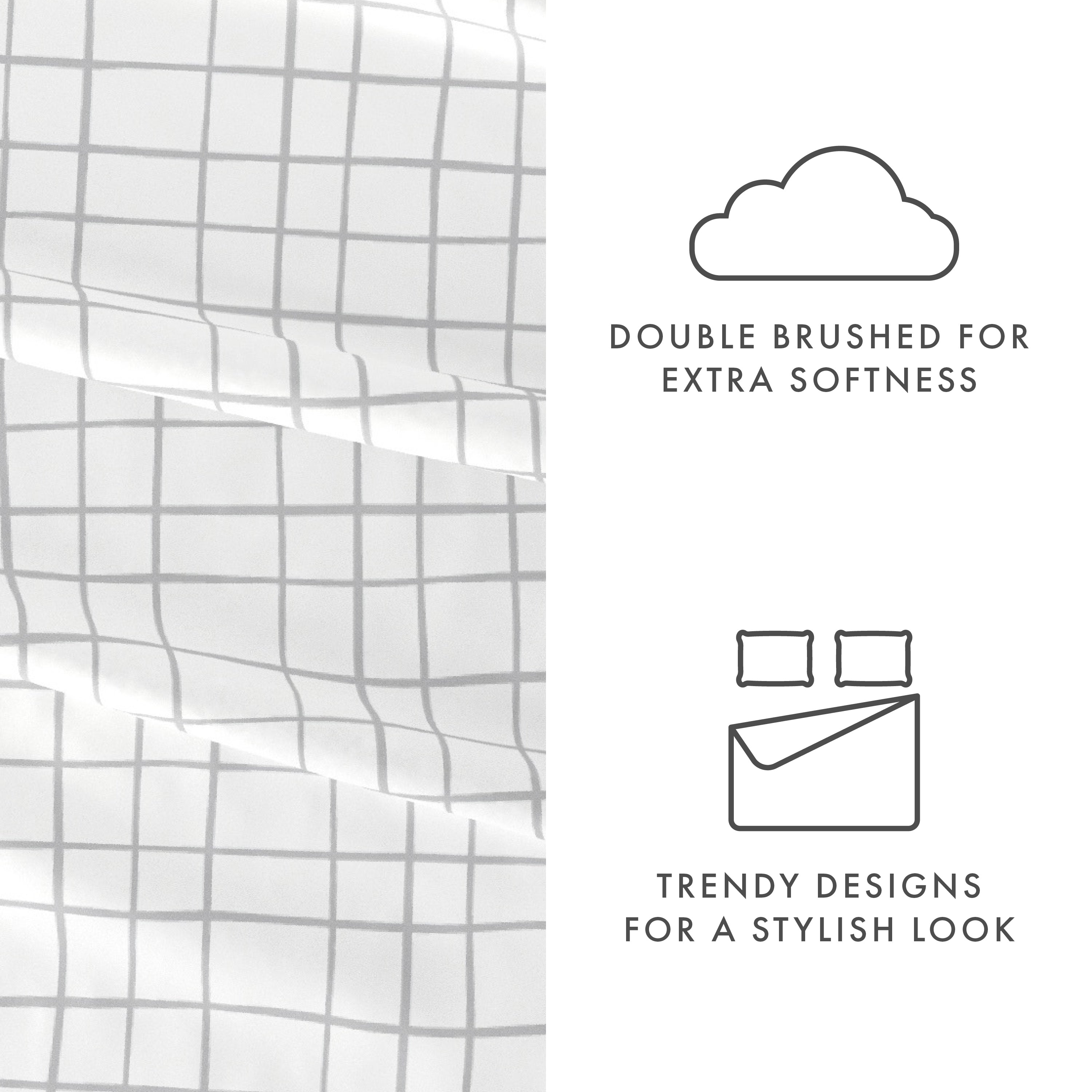 Crossroad Pattern 4-Piece Sheet Set - Sale