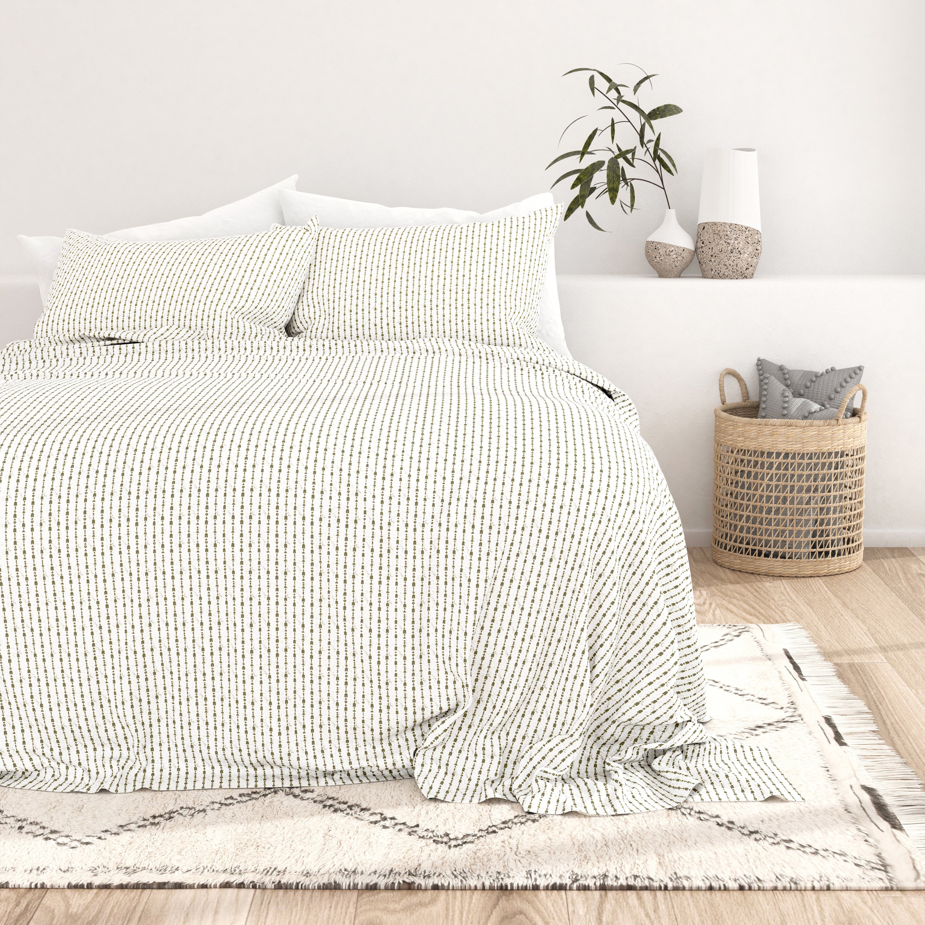 Beaded Arrows Pattern 4-Piece Sheet Set - Sale