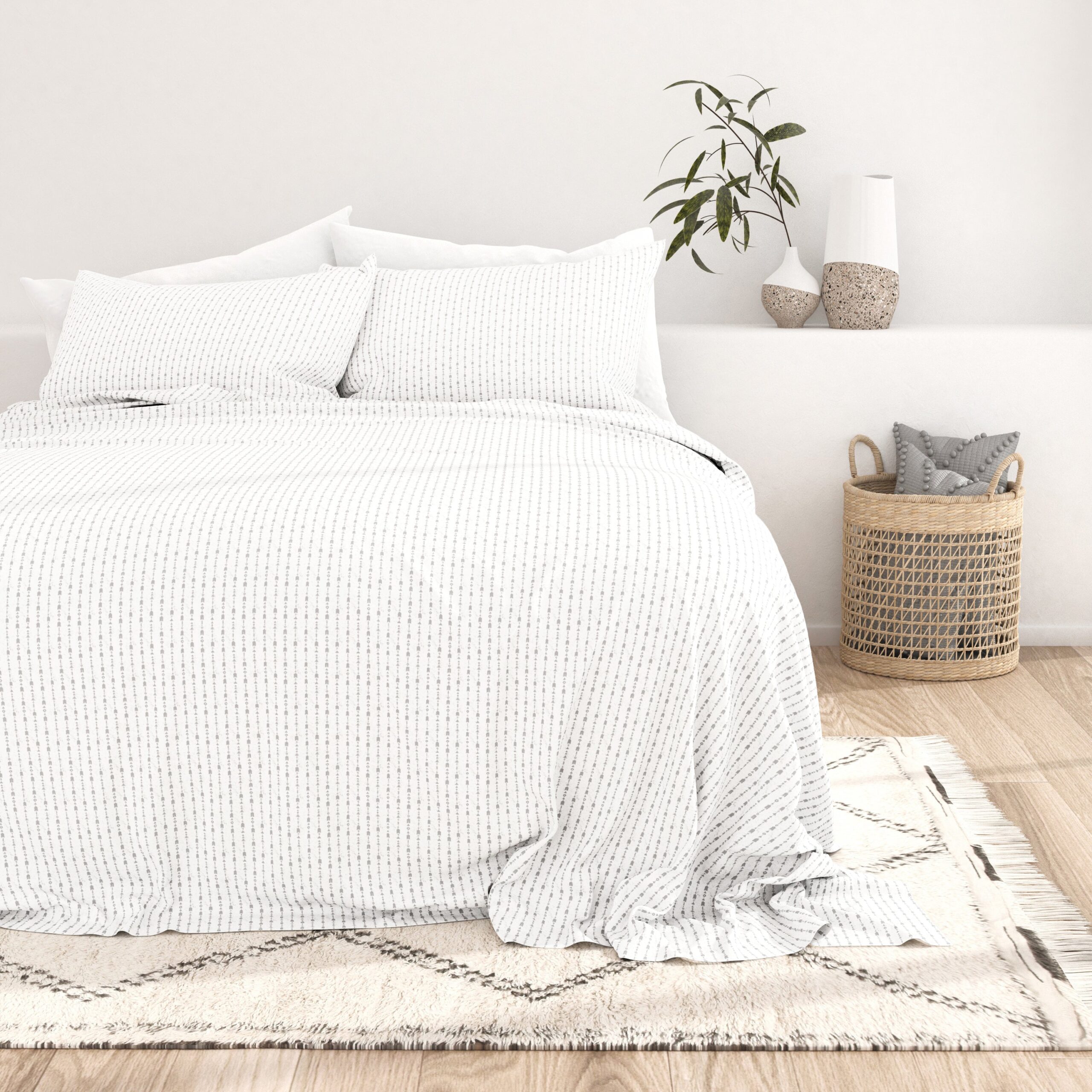 Beaded Arrows Pattern 4-Piece Sheet Set - Sale