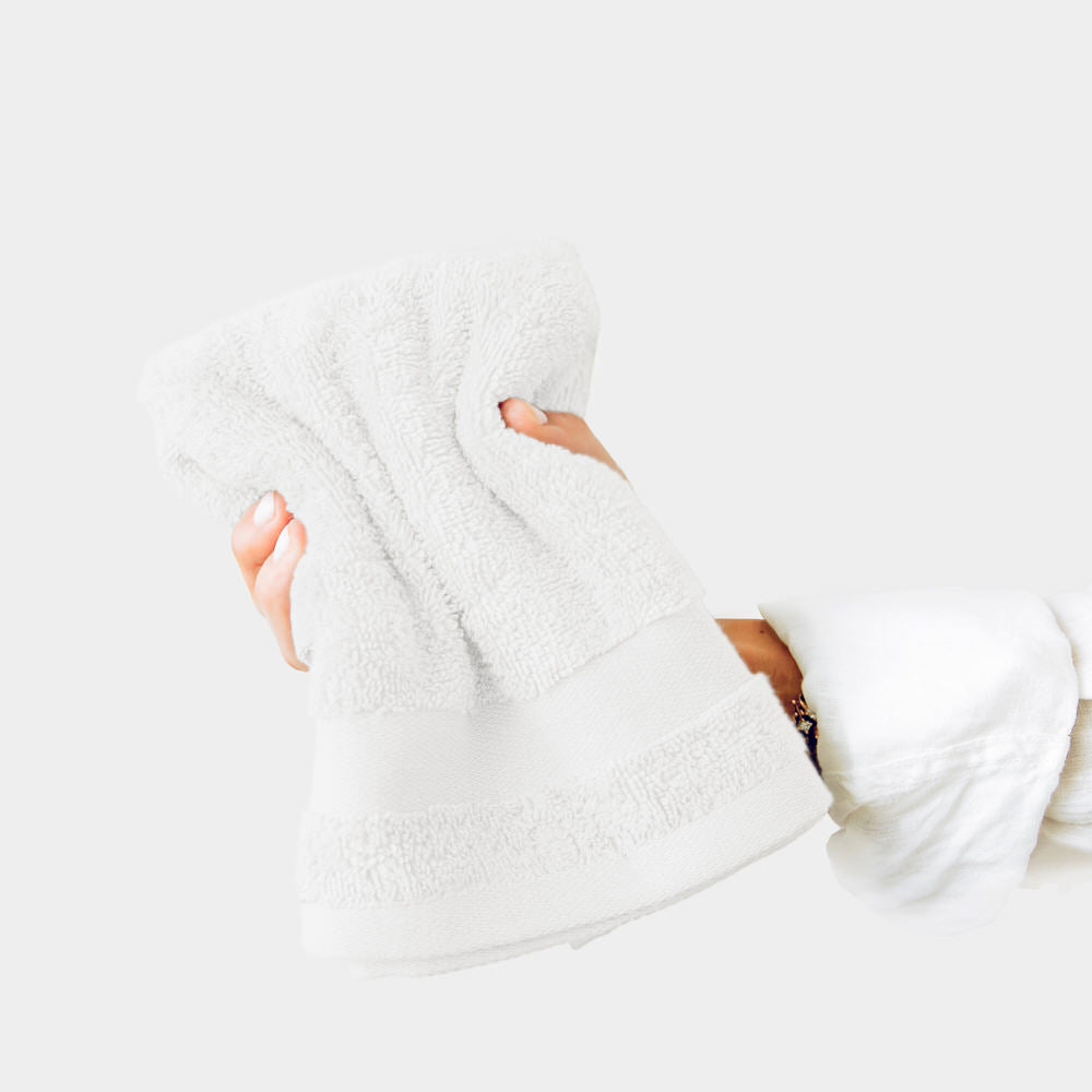 Ultra Soft 100% Cotton 4-Piece Hand Towel Set (Sale)