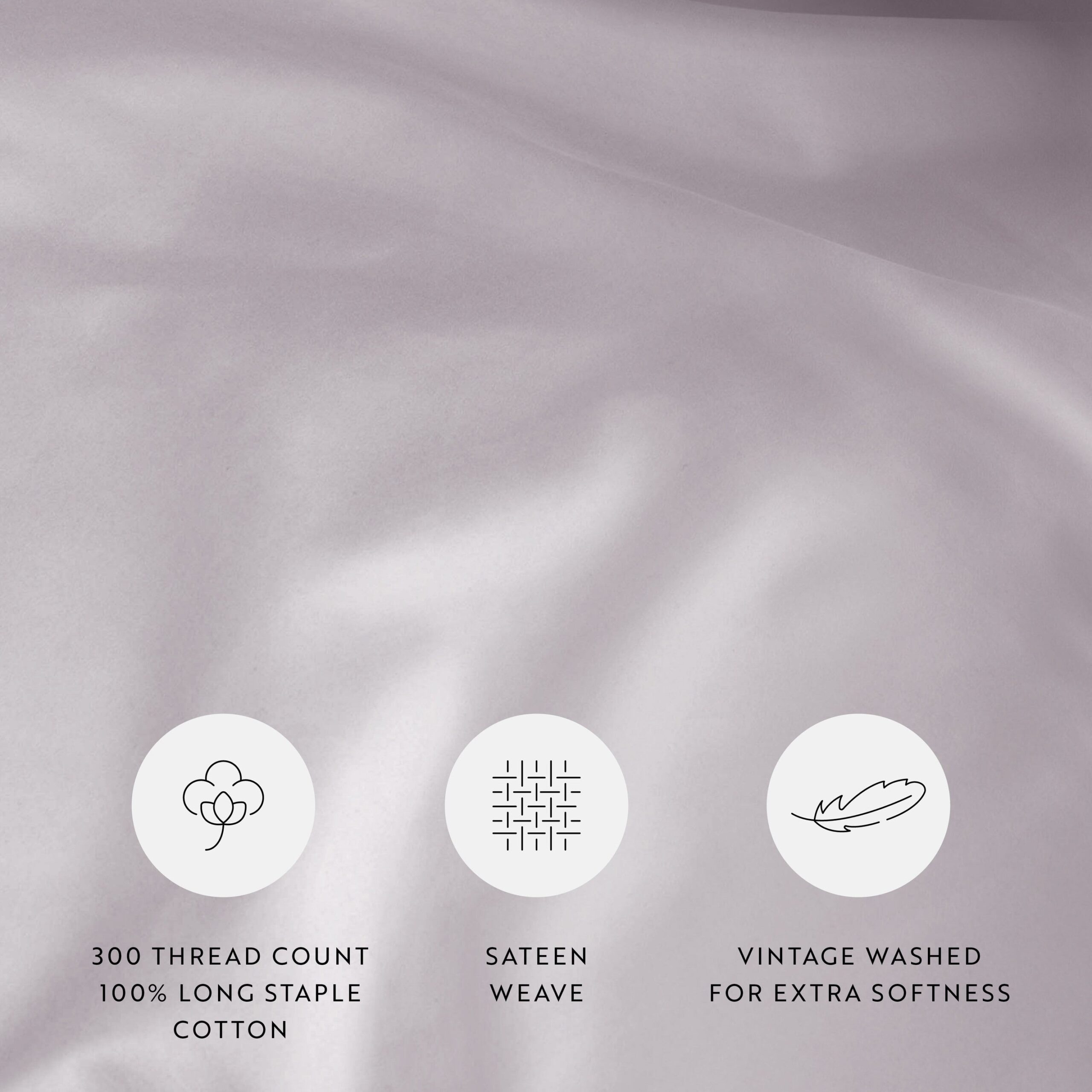 100% Long Staple Cotton 3-Piece Duvet Cover Set (Sale)