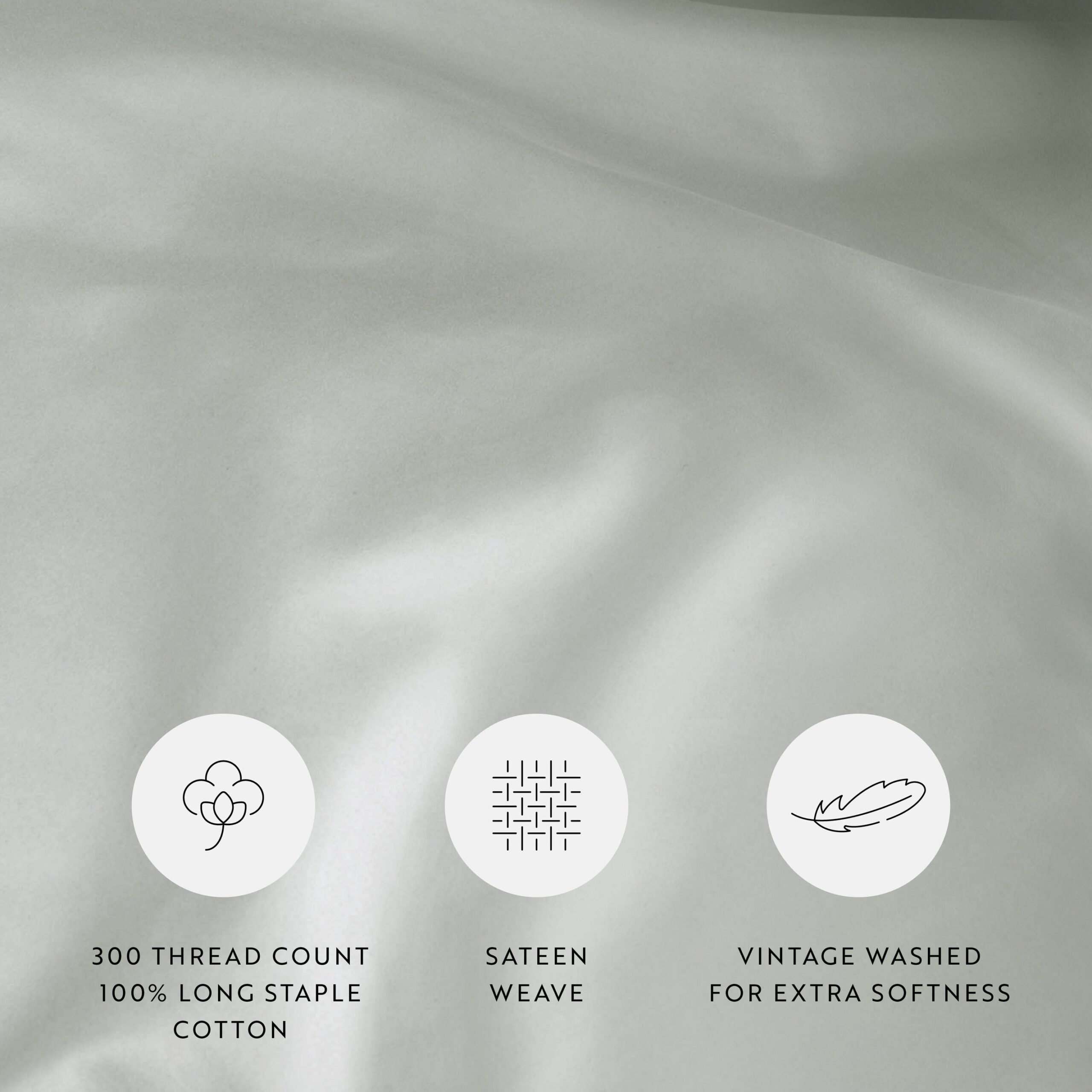 100% Long Staple Cotton 3-Piece Duvet Cover Set (Sale)