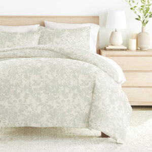 Weathered Floral Pattern 3-Piece Duvet Cover Set (Sale)