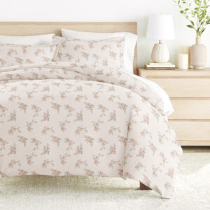 Apricot Pattern 3-Piece Duvet Cover Set (Sale)