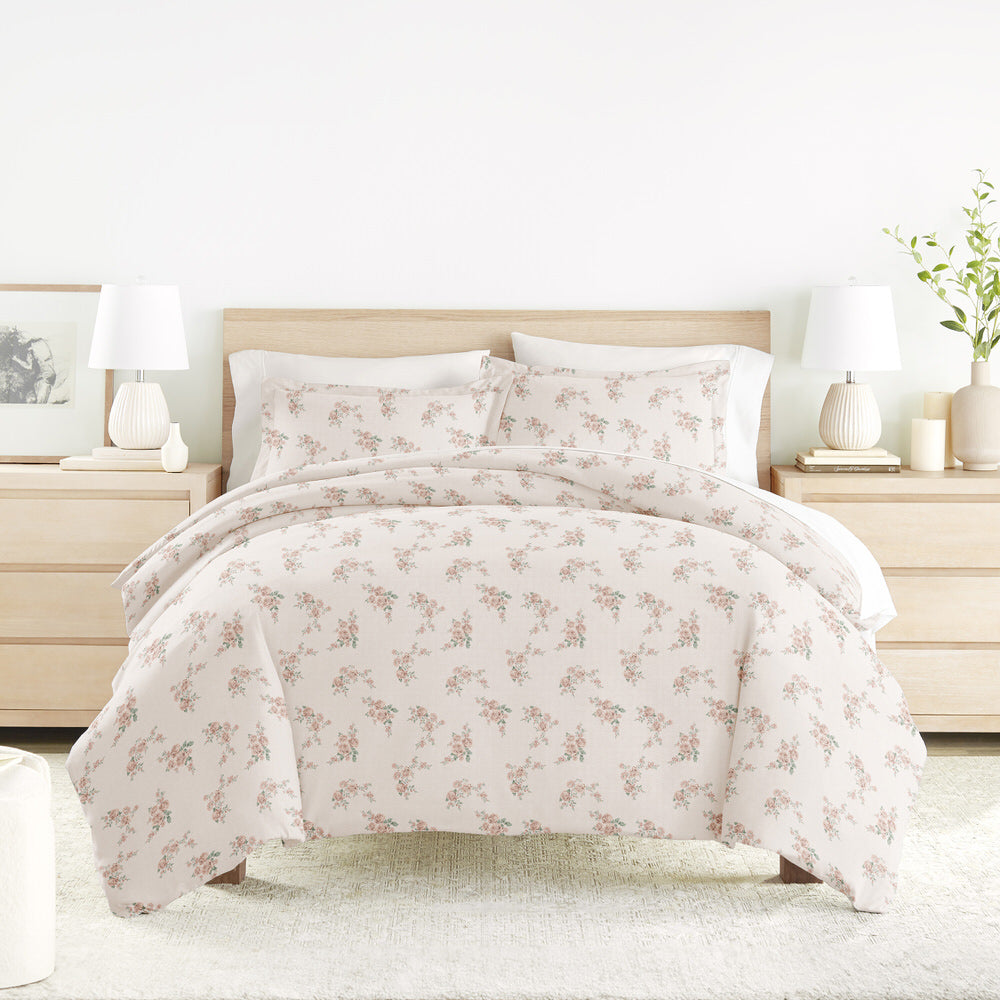 Apricot Pattern 3-Piece Duvet Cover Set (Sale)