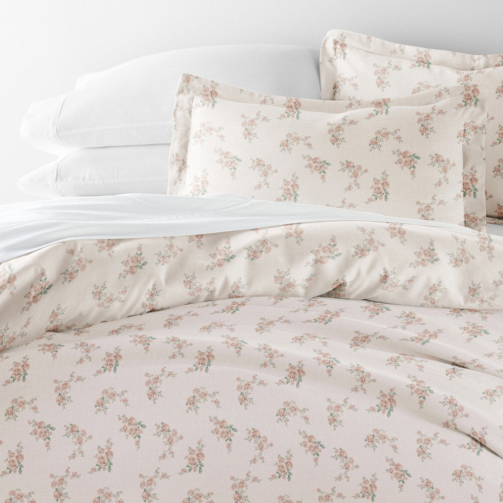 Apricot Pattern 3-Piece Duvet Cover Set (Sale)