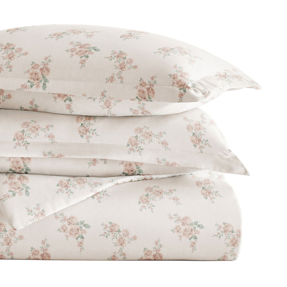 Apricot Pattern 3-Piece Duvet Cover Set (Sale)
