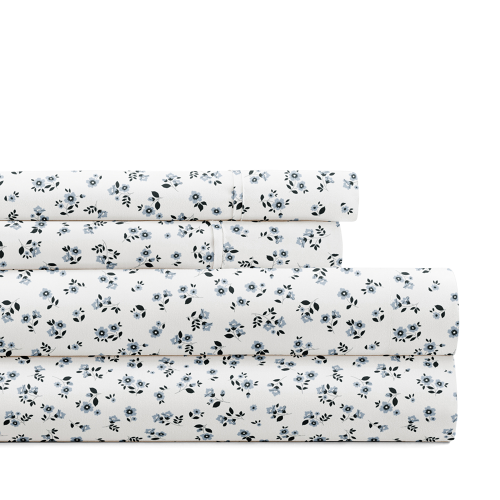 Ditsy Floral 4-Piece Pattern Sheet Set (Sale)
