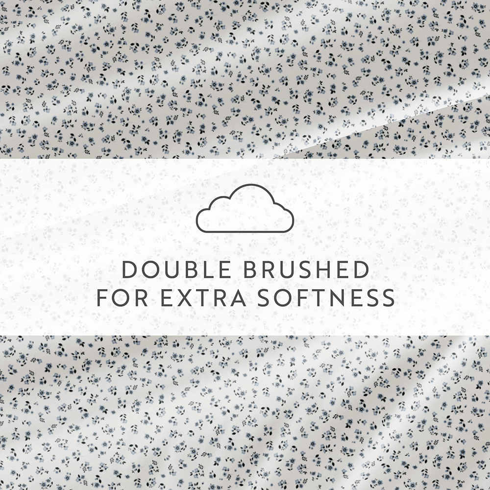 Ditsy Floral 4-Piece Pattern Sheet Set (Sale)