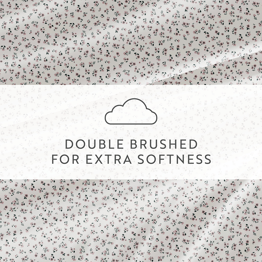 Ditsy Floral 4-Piece Pattern Sheet Set (Sale)