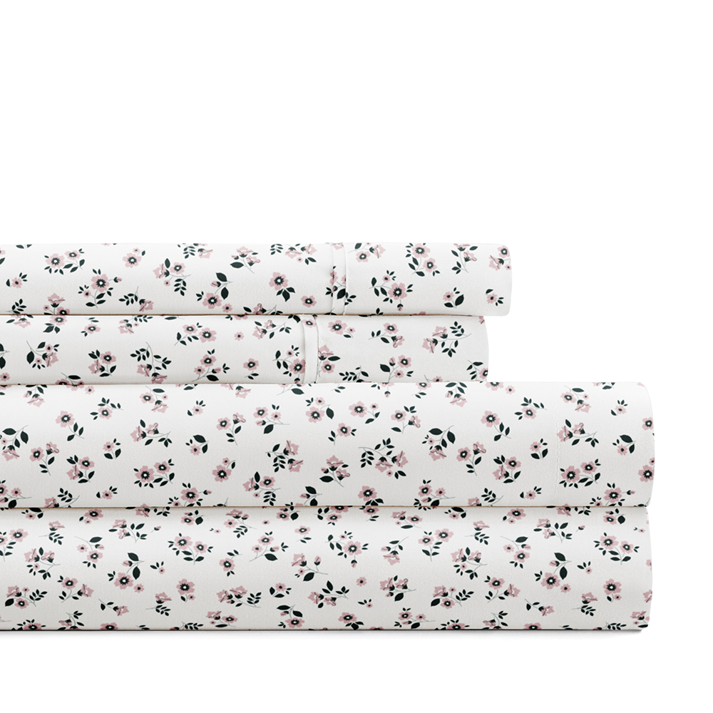Ditsy Floral 4-Piece Pattern Sheet Set (Sale)