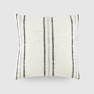 Yarn-Dyed Framed Stripe Décor Throw Pillow (Sale)