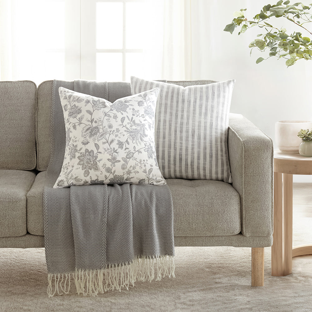 Yarn-Dyed Bengal Stripe Décor Throw Pillow (Sale)