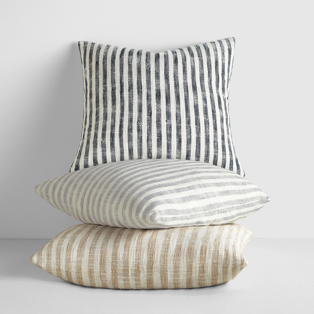 Yarn-Dyed Bengal Stripe Décor Throw Pillow (Sale)