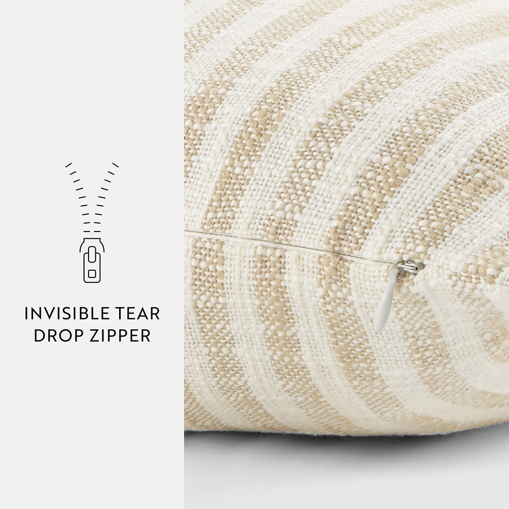 Yarn-Dyed Bengal Stripe Décor Throw Pillow (Sale)