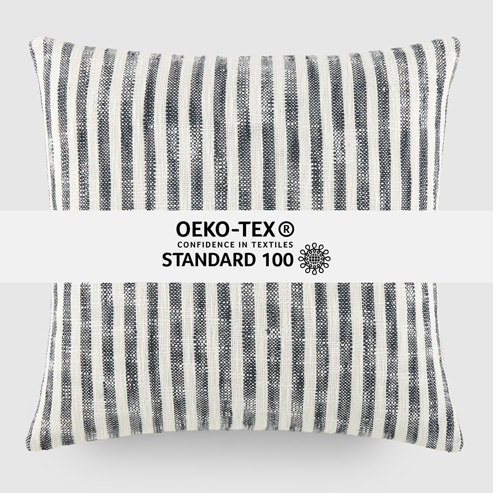 Yarn-Dyed Bengal Stripe Décor Throw Pillow (Sale)