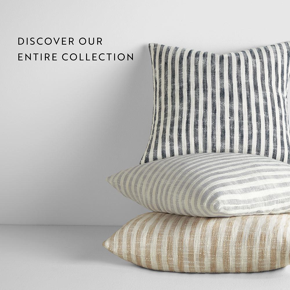 Yarn-Dyed Bengal Stripe Décor Throw Pillow (Sale)