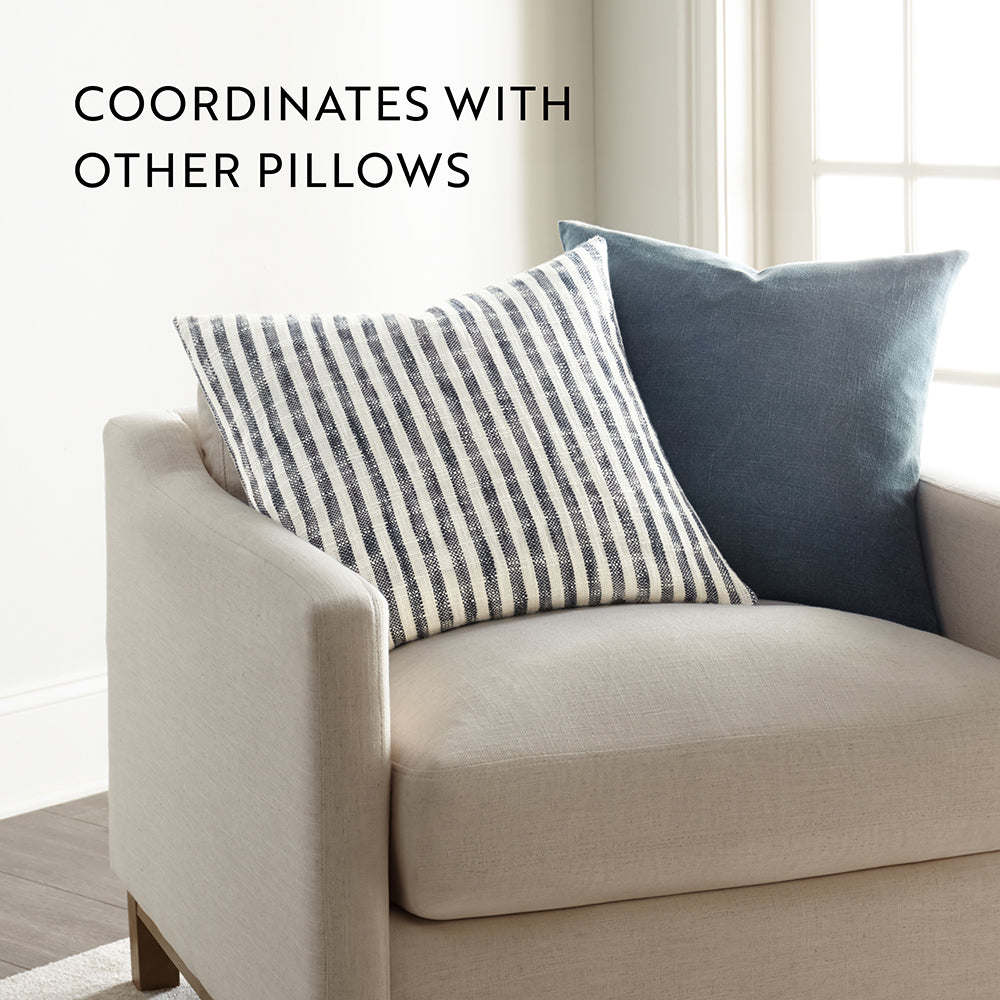 Yarn-Dyed Bengal Stripe Décor Throw Pillow (Sale)