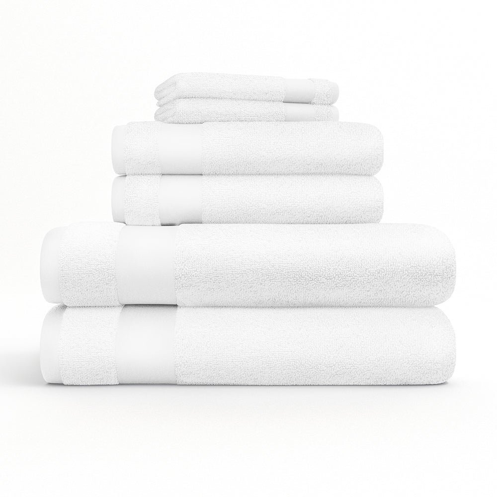 Ultra Soft 100% Cotton 6-Piece Bath Towel Set (Sale)