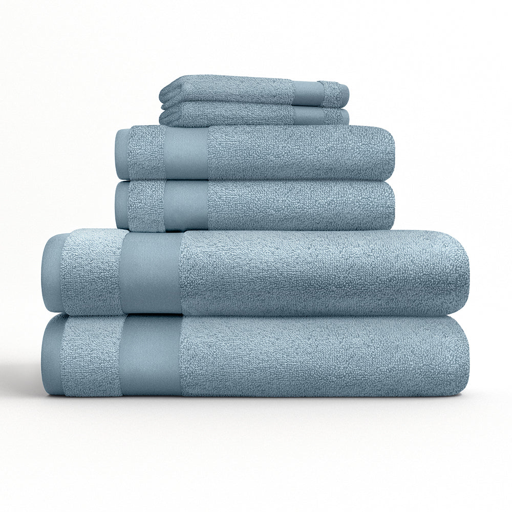 Ultra Soft 100% Cotton 6-Piece Bath Towel Set (Sale)