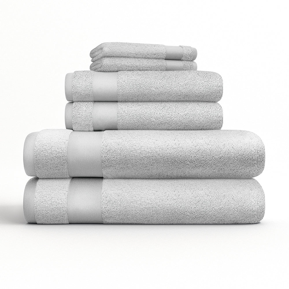 Ultra Soft 100% Cotton 6-Piece Bath Towel Set (Sale)