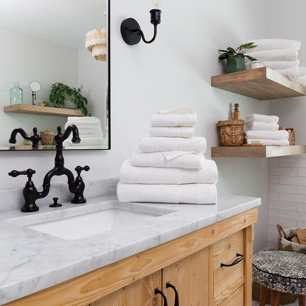 Ultra Soft 100% Cotton 6-Piece Bath Towel Set (Sale)