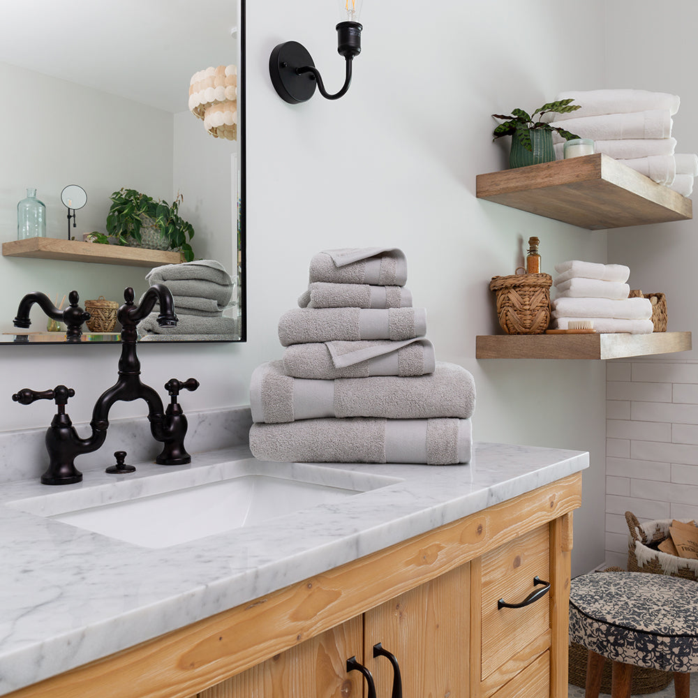 Ultra Soft 100% Cotton 6-Piece Bath Towel Set (Sale)