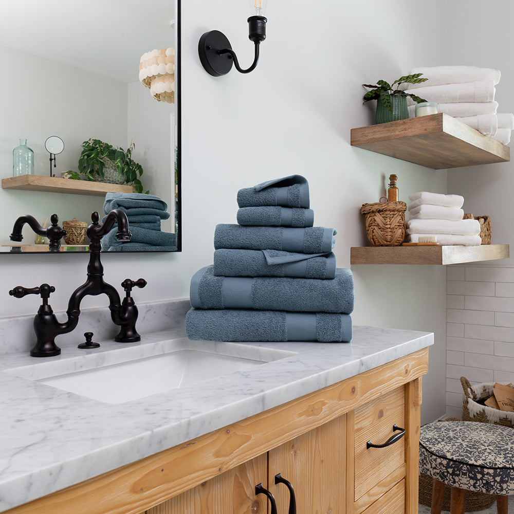 Ultra Soft 100% Cotton 6-Piece Bath Towel Set (Sale)
