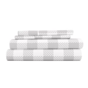 Country Plaid Pattern 4-Piece Sheet Set (Sale)