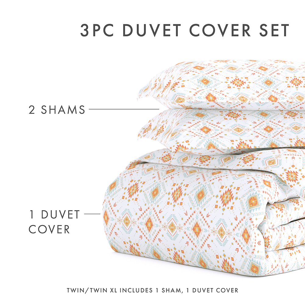 Aztec Dreams Pattern 3-Piece Duvet Cover Set (Sale)