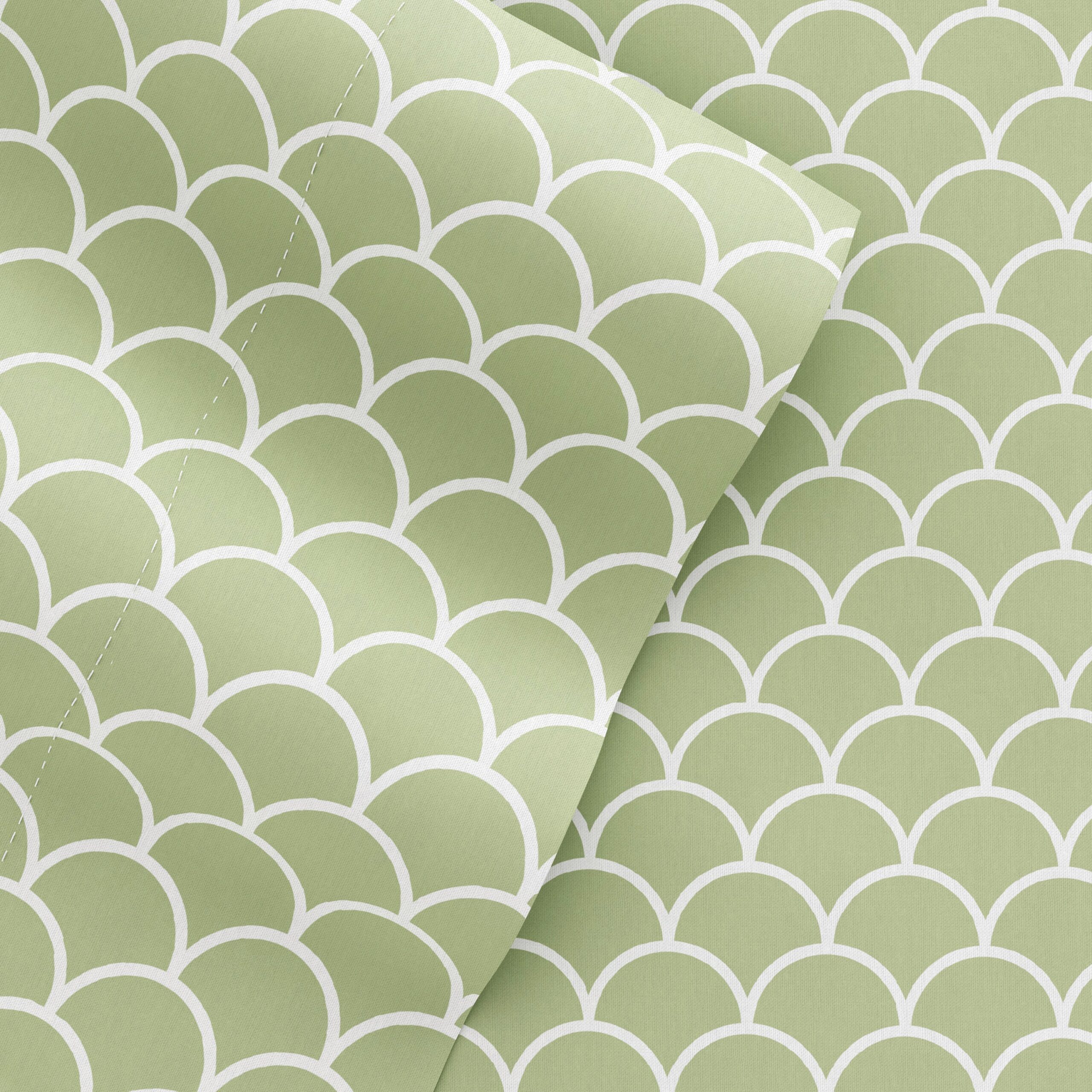 Scallops Pattern 4-Piece Sheet Set (Sale)