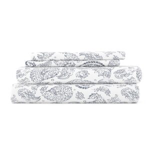 Coarse Paisley Pattern 4-Piece Sheet Set (Sale)
