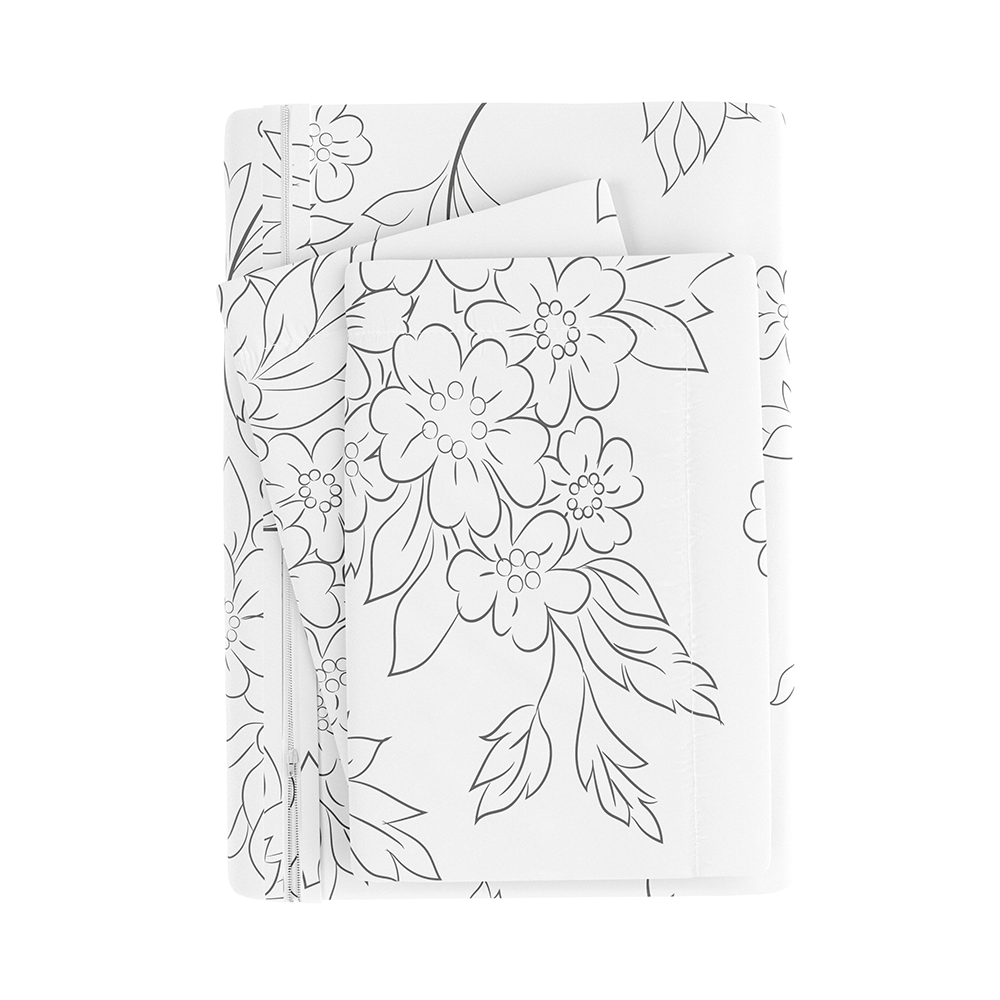 Vines Pattern 3-Piece Duvet Cover Set (Sale)