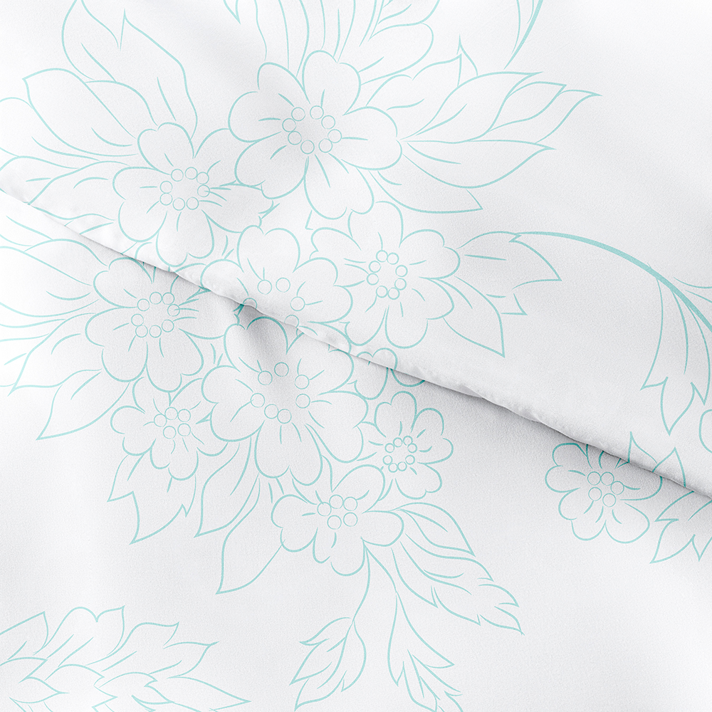 Vines Pattern 3-Piece Duvet Cover Set (Sale)