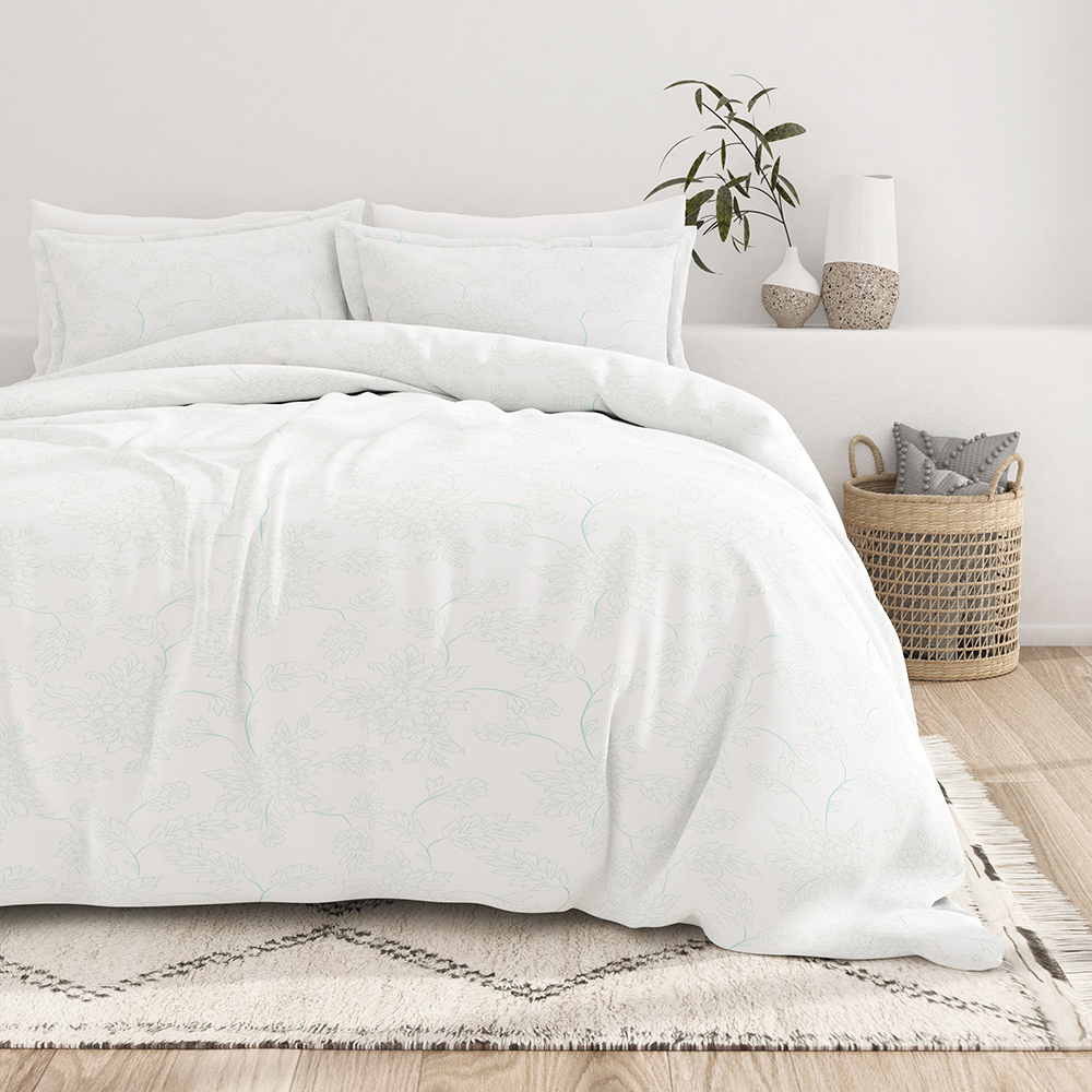 Vines Pattern 3-Piece Duvet Cover Set (Sale)