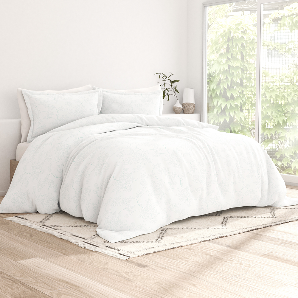 Vines Pattern 3-Piece Duvet Cover Set (Sale)
