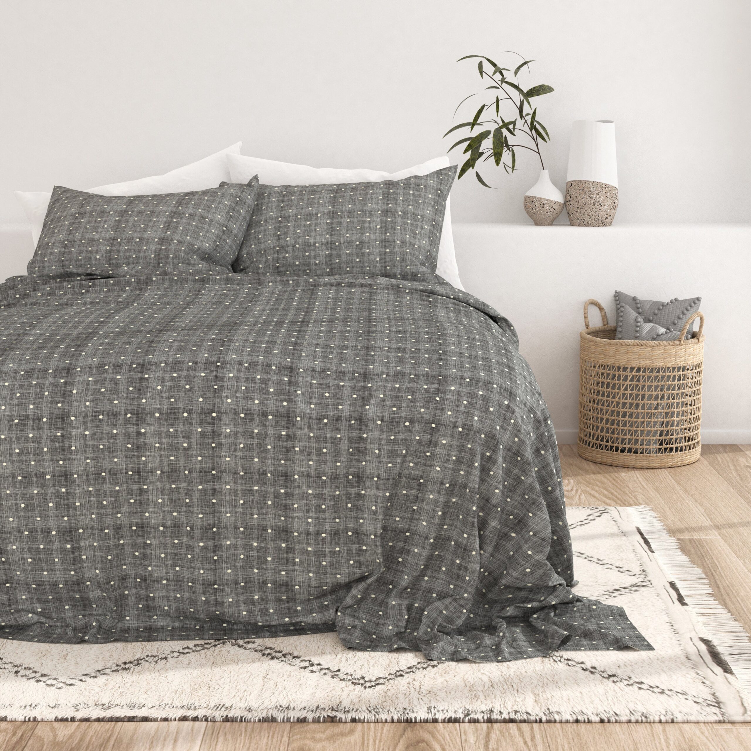 Polkadot Pattern 4-Piece Sheet Set (Sale)