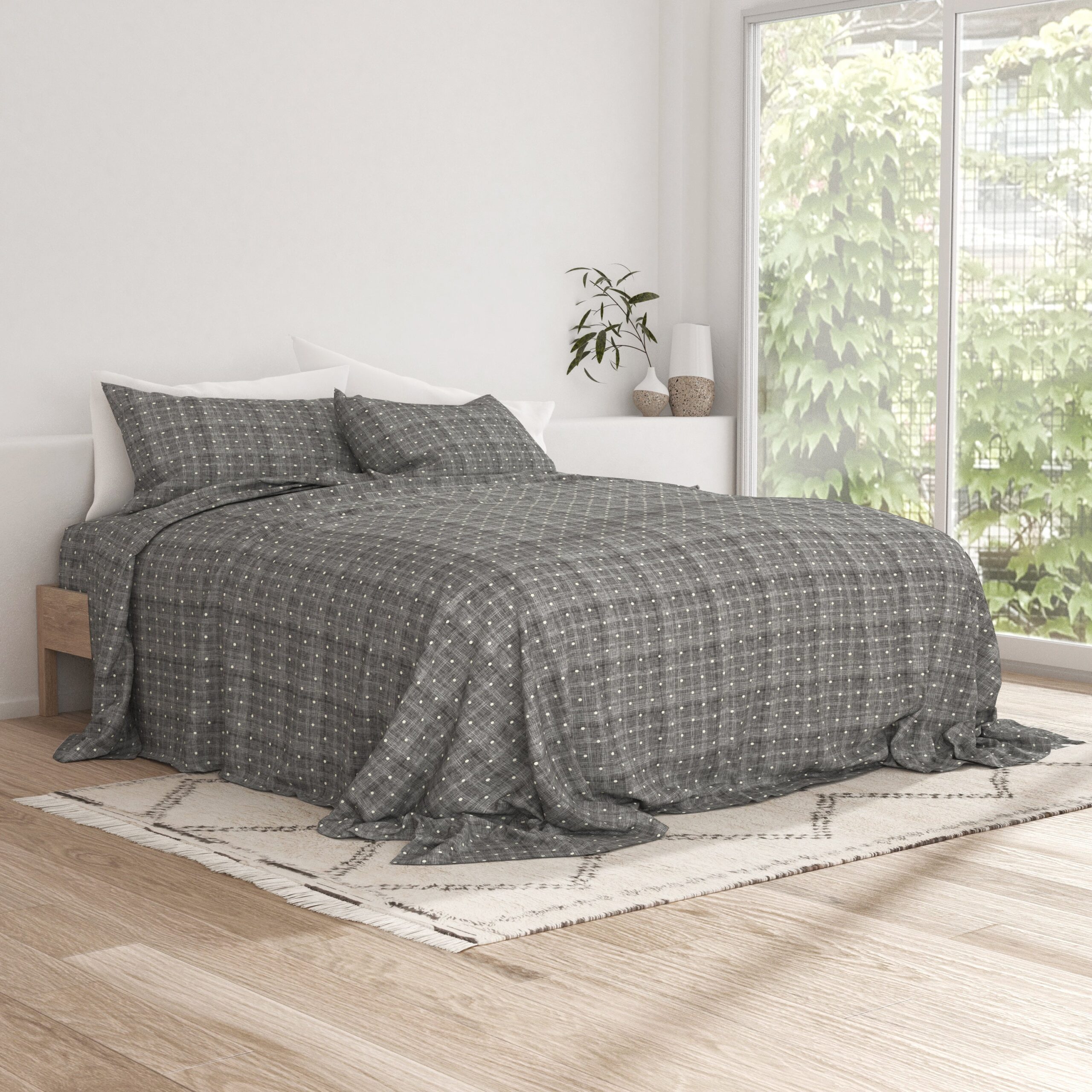 Polkadot Pattern 4-Piece Sheet Set (Sale)