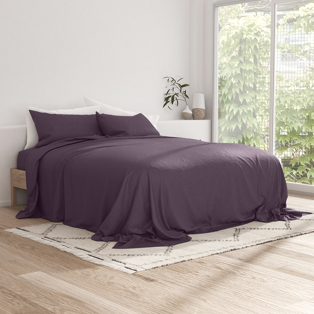 Chevron Embossed 4-Piece Sheet Set (Sale)
