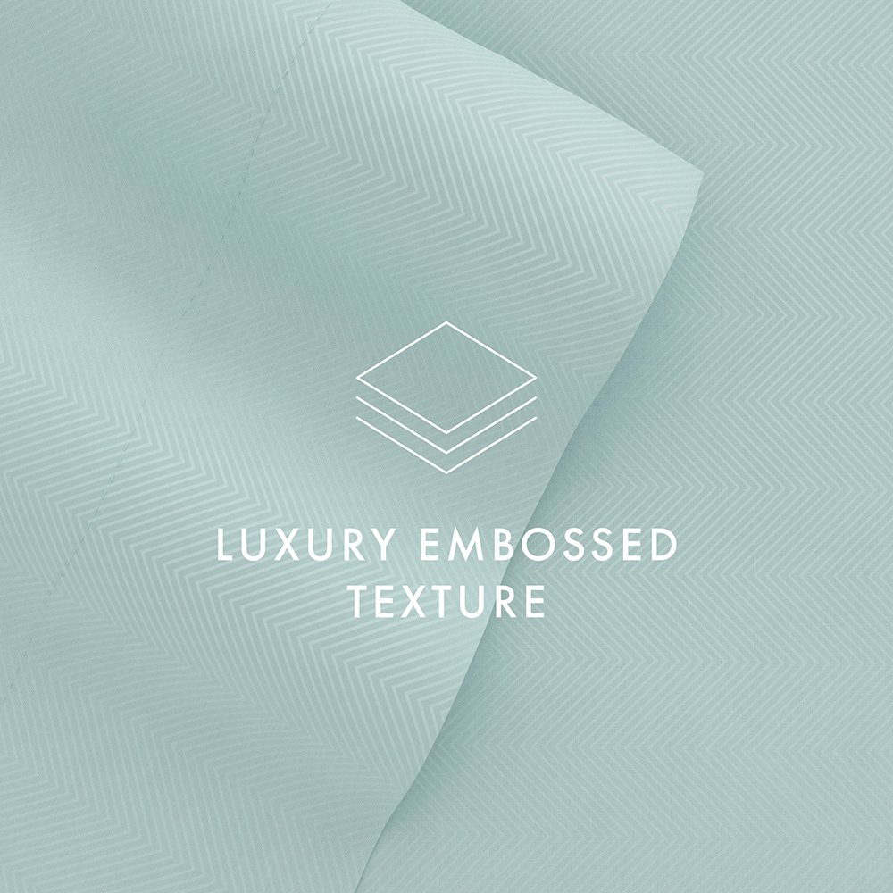 Chevron Embossed 4-Piece Sheet Set (Sale)