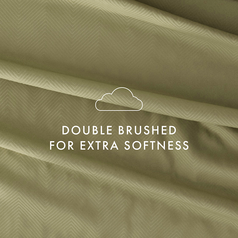 Chevron Embossed 4-Piece Sheet Set (Sale)
