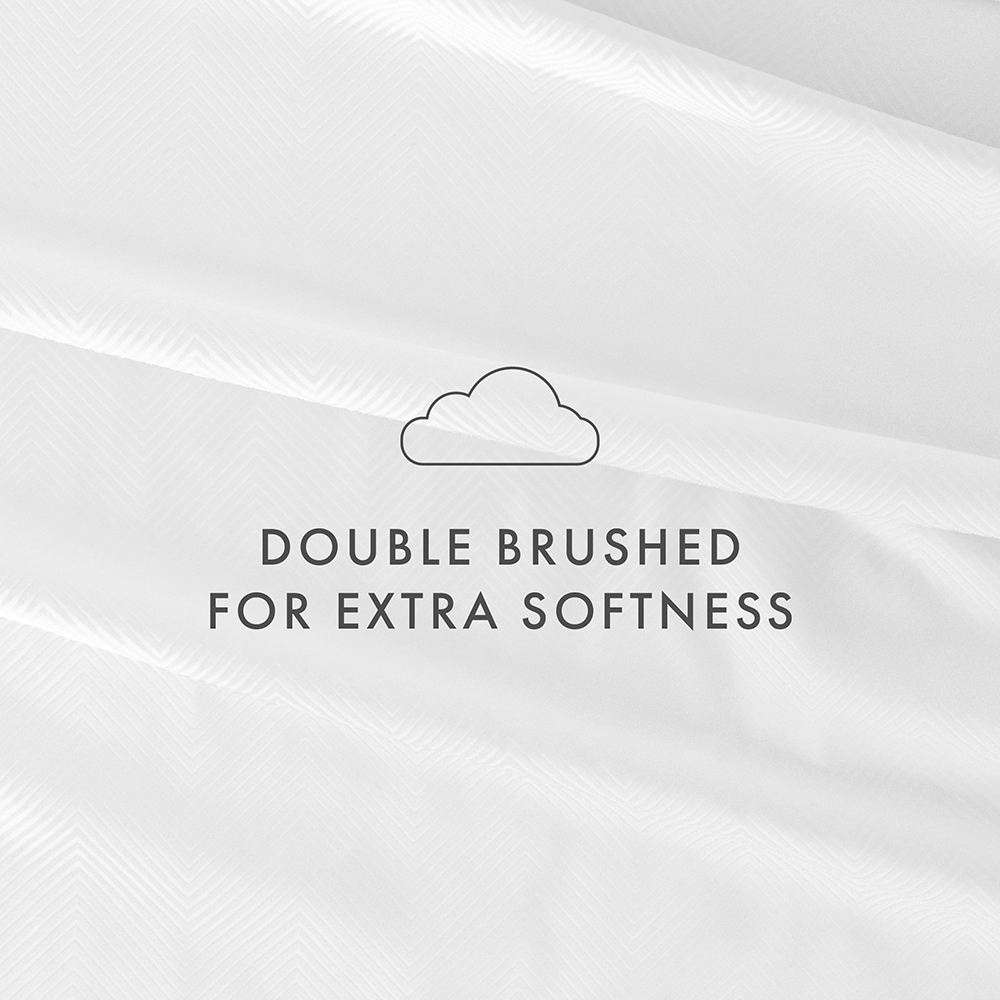 Chevron Embossed 4-Piece Sheet Set (Sale)